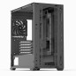 AeroCool D301A Mini Tower Black Wood